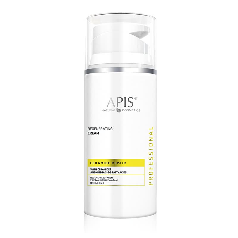 Apis Professional Ceramide Repair Regenerating Cream z ceramidami i kwasami tłuszczowymi Omega 3,6,9 100ml