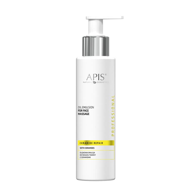 Apis Professional Ceramide Repair Oil Emulsion do masażu twarzy z ceramidami i betaglukanem 150ml