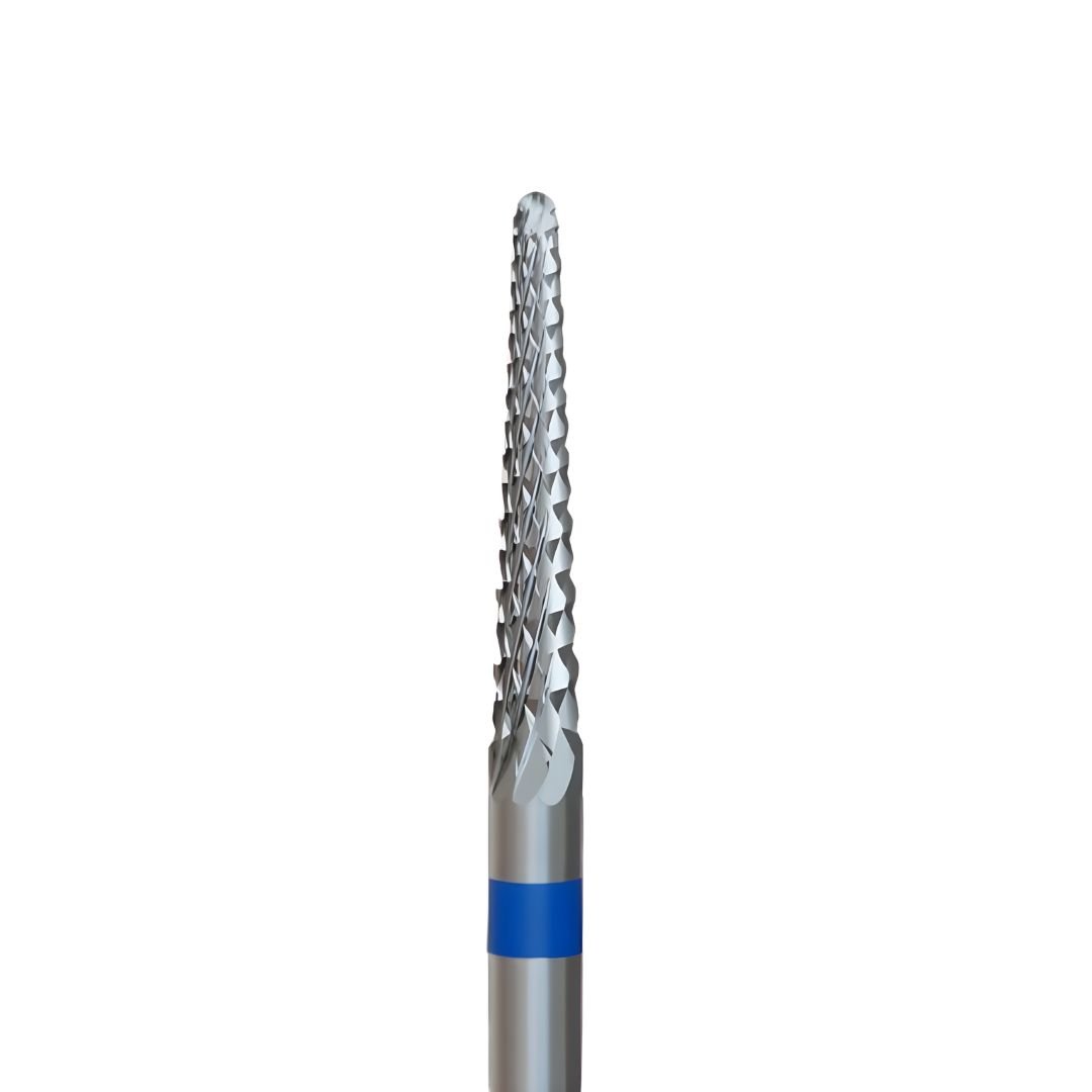 IQ Nails Tungsten Carbide Nail Drill Bit Standard Cone Shape Standard Crosscut 2.3mm Natural and Artificial Nails 194.104.023