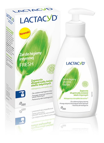 Lactacyd FRESH - Odświeżająca emulsja do użycia intymnej z dozownikiem 200 ml 5391520942686