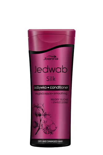 Joanna - Silk - ODŻYWKA wygładzająca do włosów suchych i zniszczonych lub po zabiegach fryzjerskich 200ml 5901018005894