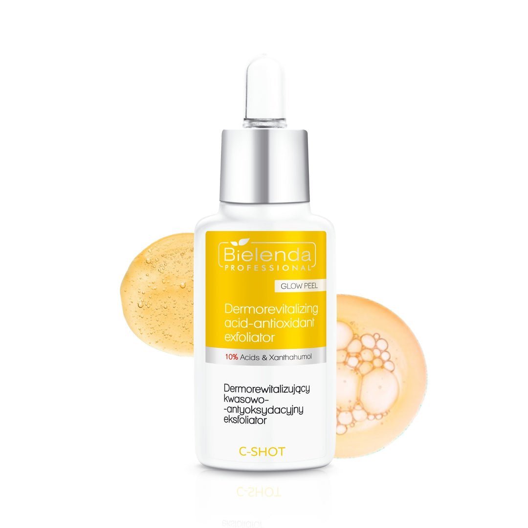 Bielenda Professional C-Shot Dermorevitalizing Acid-Antioxidant Exfoliator 10% Glow Peel 30ml