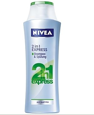 Nivea - EXPRESS 2w1 - SZAMPON z ODŻYWKĄ 2w1 do każdego rodzaju włosów 250ml 4005808342303