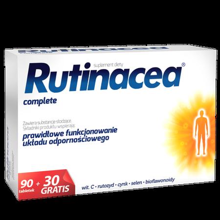 Rutinacea - Complete - Suplement diety rozwijający się 90 tabl. + 30 tabl GRATIS