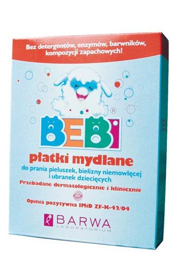 Barwa - Bebi - PŁATKI mydlane do prania bielizny i ubranek dziecięcych 200g 5902305000776