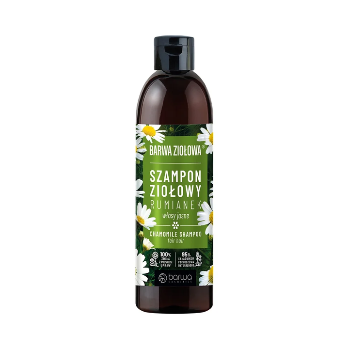 Barwa - Herbal - SZAMPON RUMIANKOWY do włosów blond 250ml 5902305002169