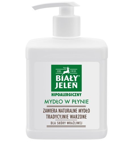 Biały Jeleń - Hipoalergiczne mydełko w płynie naturalne 500ml 5900133002931