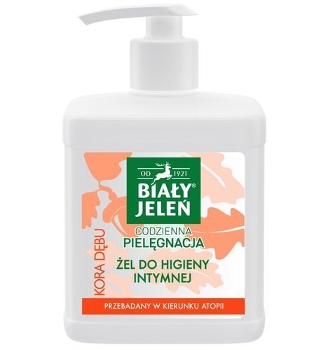 Biały Jeleń - Hipoalergiczny - Higiena intymna ŻEL KORA DĘBU 500ml 5900133008469