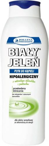 Biały Jeleń - Hipoalergiczny PANEL DO KĄPIEL Z NATURALNYM CHLOROFILEM I PANTENOLEM 750ml 5900133006069