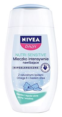 Nivea Baby - Pure &amp; Sensitive - Intensywnie nawilżający LOTION 200ml 4005808361687 