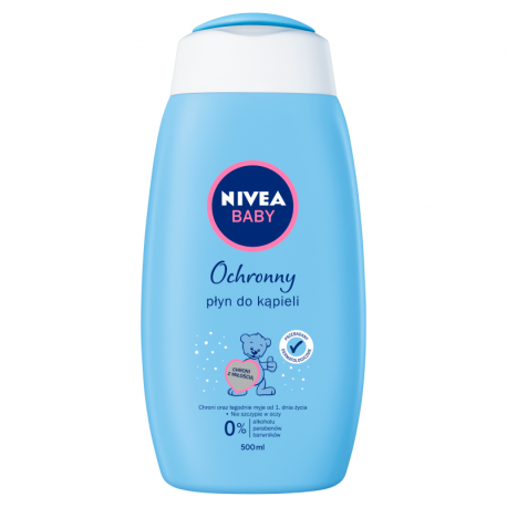 Nivea Baby - Delikatna pianka do kąpieli 500ml 4005808363568