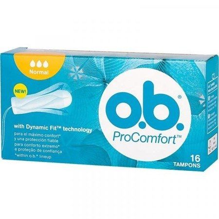 OB - ProComfort - NORMAL - Tampon 16 sztuk 3574661329840