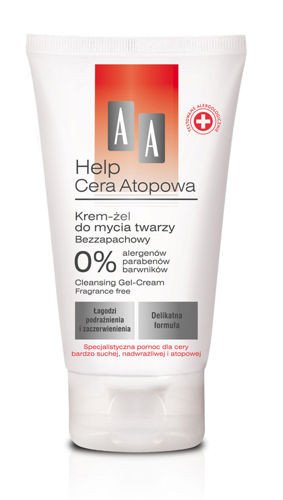 AA Oceanic - Help Atopic Skin - Cleanising gel-cream Fragnance Free 0% 150ml