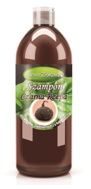 Barwa - Herbal - SZAMPON Z CZARNEJ RZEPY do włosów z łupieżem i osłabionych 480ml 5902305007386