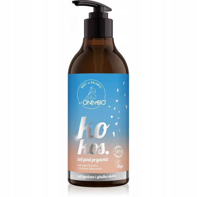 OnlyBio Nourishing Shower Gel with Coconut Butter 400ml