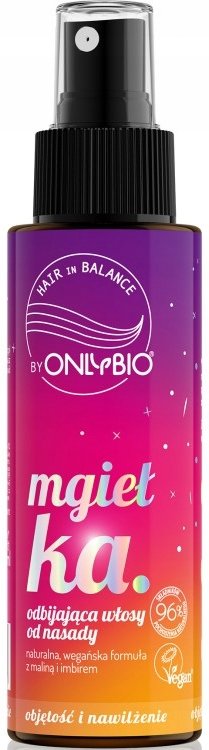 OnlyBio Hair Reflecting Mist from Base with Raspberry and Ginger 100ml