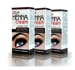 Delia - /UseBy30/06/23/ Henna CREAM eyebrow BRONZE 5901350423691