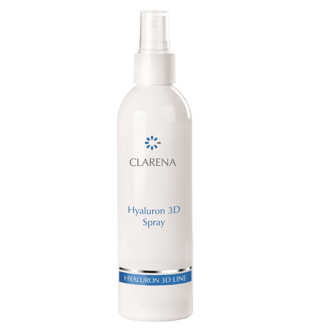 Clarena Hyaluron 3D Kwas hialuronowy Odświeżający spray termiczny 250ml