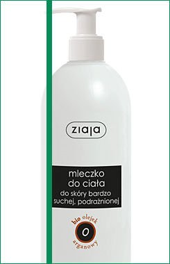 Ziaja - Naturalny Olejek Arganowy - Ochronny balsam do ciała do skóry bardzo suchej i podrażnionej 400 ml 5901887023241