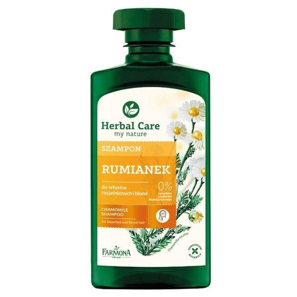 Farmona - Herbal Care - SZAMPON z RUMIANEM do włosów rozjaśnianych i blond 300ml 5900117095225