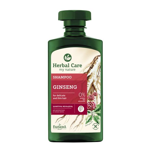 Farmona - Herbal Care - SZAMPON z ŻEŃ-SZENIEM do włosów matowych, cienkich i delikatnych 300ml 5900117095256