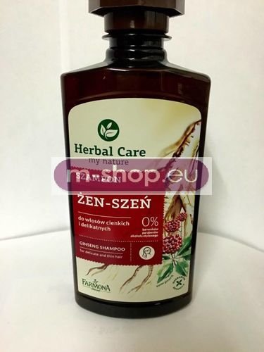 Farmona - Herbal Care - SZAMPON z ŻEŃ-SZENIEM do włosów matowych, cienkich i delikatnych 300ml 5900117095256