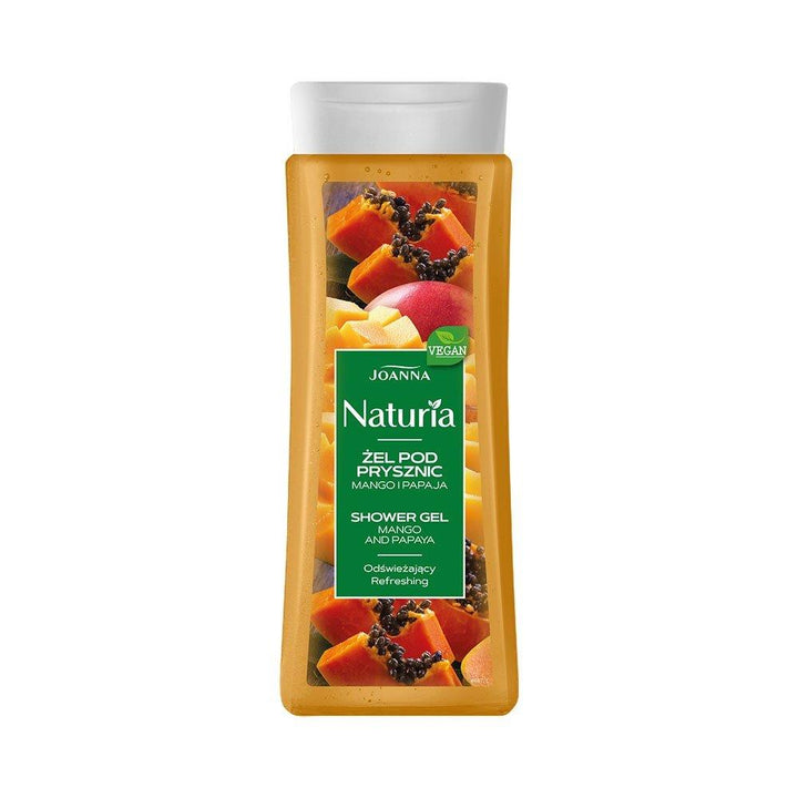 Joanna - Naturia Body - MANGO &amp; PAPAJA - Żel pod prysznic z MANGO i PAPAJĄ / Żel pod prysznic 300ml 5901018001537