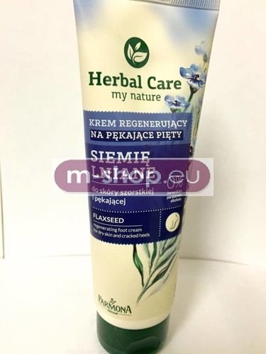 Farmona - Herbal Care - KREM DO STÓP na popękane pięty z LNEM 100ml 5900117099032