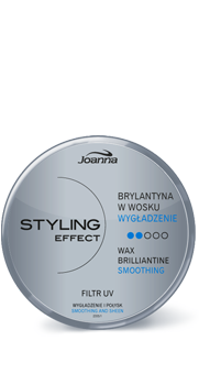 Joanna Styling Effect Smoothing Brilliant in Wax for Matte Hair 45g