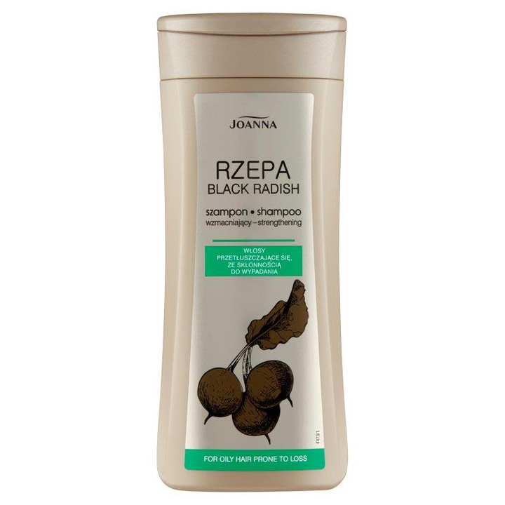 Joanna - Rzepa - Szampon energetyzujący do włosów przetłuszczających się (zielony) 200 ml 5901018000349