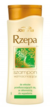 Joanna - Rzepa - SZAMPON energetyzujący do włosów przetłuszczających się (zielony) 400ml 5901018007539