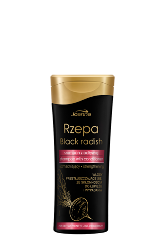 Joanna Black Radish Strengthening Shampoo with Conditioner 200ml