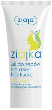 ZIAJKA kids cranberry tooth Gel, fluoride free 50ml