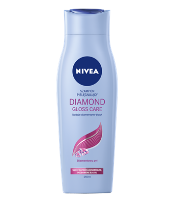 Nivea - DIAMOND GLOSS CARE - SHAMPOO for dull and lusterless hair 200ml 4005808342747