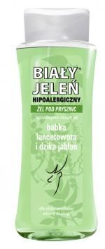 Biały Jeleń - Hipoalergiczny ŻEL POD PRYSZNIC Z BALANTEM I DZIKĄ JABŁOŃCĄ JABŁOŃ 250ml 5900133010035