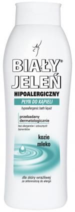 Biały Jeleń - Hipoalergiczna KĄPIEL BĄBELOWA Z KOZIM MLEKIEM 750ml 5900133010004