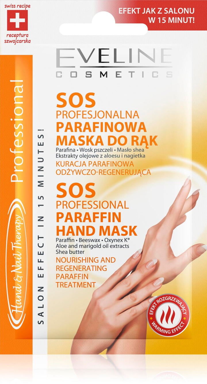 Eveline - SOS Professional parafinowa maska ​​do rąk 7ml 5907609372581