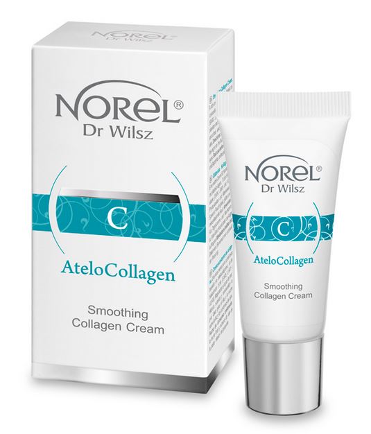 Norel AteloCollagen Smoothing Collagen Cream z atelokolagenem i minerałami morskimi 15ml