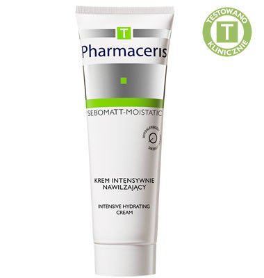 Pharmaceris T - SEBOMATT-MOISTATIC - NAWILŻAJĄCY I ŁAGODZĄCY KREM DO TWARZY SPF 30 do stosowania w trakcie i po kuracjach przeciwtrądzikowych 50 ml 5900717142619