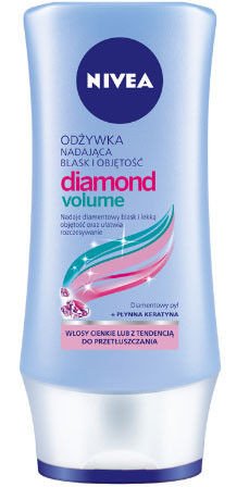 Nivea - DIAMOND VOLUME CARE - Odpowiednia ODŻYWKA nadająca połysk i objętość włosom cienkim i przetłuszczającym się 200ml 4005808845781