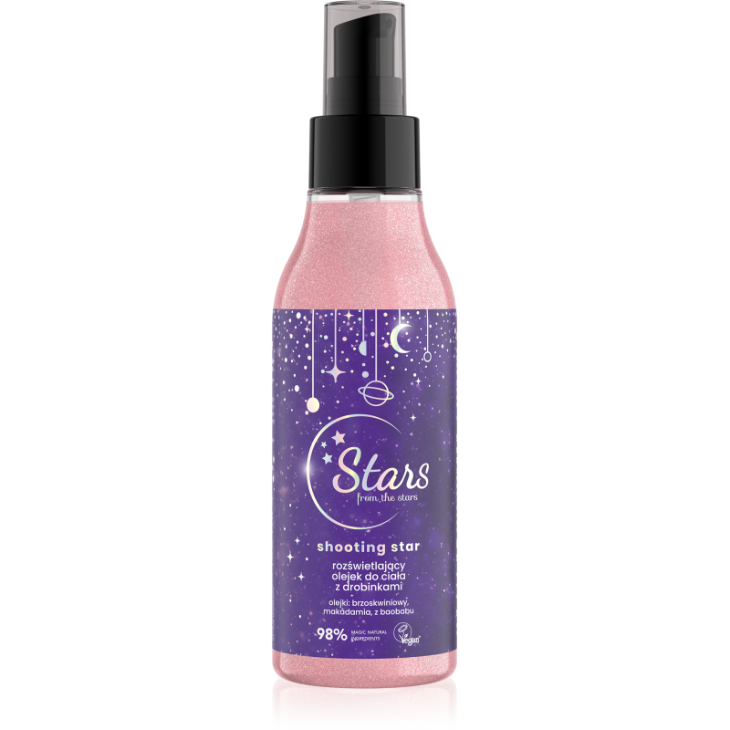 Stars from the stars Shooting Star Illuminating Body Oil with Particles 150ml