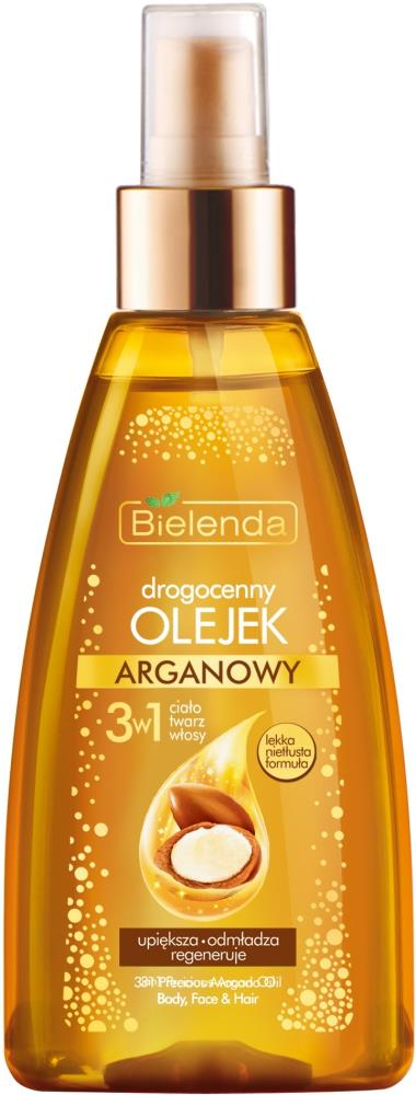 Bielenda Precious Argan Oils 3w1 do ciała, twarzy i włosów Intensywnie odmładzający 150ml