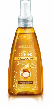 Bielenda Precious Argan Oils 3in1 for Body Face & Hair Intensive Rejuvenating 150ml