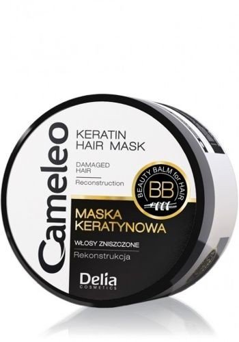 Delia - /OSTATNIA SZANSA/ Cameleo BB Keratin - Keratynowa maska ​​do włosów zniszczonych 200 ml 5901350431566