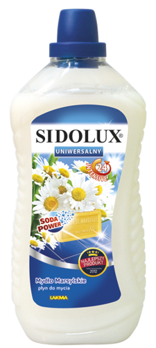 Sidolux - Płyn Uniwersalny MYDŁO MARSYLSKIE 1litr 5902986248207