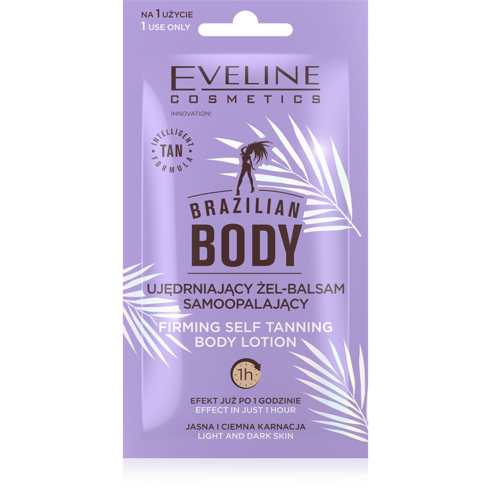 Eveline Brazilian Body Firming Gel-Balm Self-Tanning 12ml