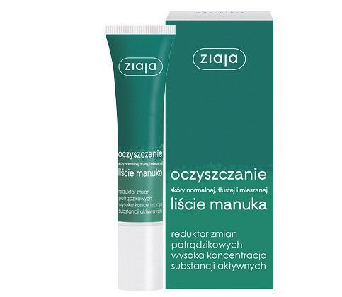 Ziaja - Manuka Leaves - REGULATOR zmienia blizny od 15 lat 12ml 5901887029168