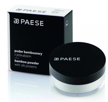 Paese - PUDER JEDWABNY BAMBUSOWY do cery tłustej i mieszanej 8g 5907546500054