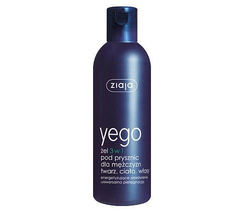 Ziaja - Yego - Shower GEL for men 3in1 body, face and hair - 300ml - 5901887031369