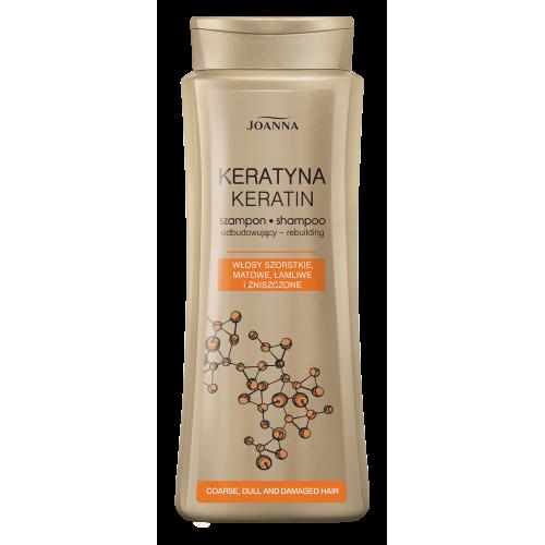 Joanna Keratin Regenerating Shampoo for Damaged and Dull Hair 400ml